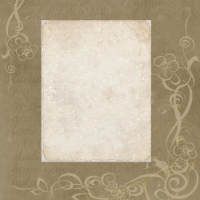 Sparkly Cream Wedding Scrapbook Paper